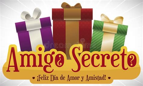 Amigo Secreto Stock Illustrations – 4 Amigo Secreto Stock Illustrations, Vectors & Clipart ...