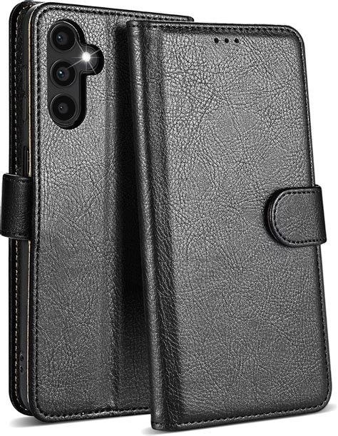 Case Collection Pour Coque Samsung A05s Etui En Cuir Avec Fentes