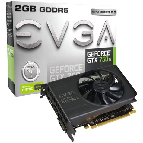 Placa de vídeo - NVIDIA GeForce GTX 750 Ti (2GB / PCI-E) - Evga - 02G ...
