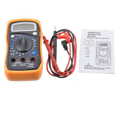 Holdbar Digital Voltmeter Amperemeter Ohmmeter Mul Grandado