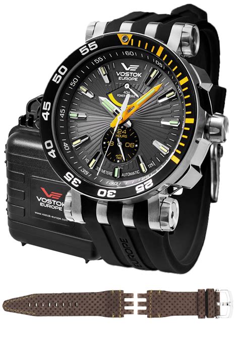 Zegarek męski Vostok Europe YN84 575A539S Energia Rocket Automatic