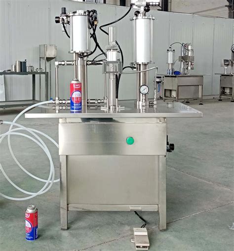 Factory Price Lpg Gas Filling Machine For Aerosol Can Filling Buy