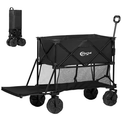 Buy Portal Double Decker Festival Trolley With Wheels L Camping