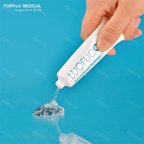 Medical Hydrogel Dressing Amorphous Hydrogel Wound Healing Moisture