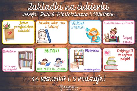 Dzień Bibliotekarza i Bibliotek zestaw EduPassion