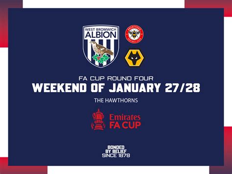 Albion To Host Brentford Or Wolves In Round Four Of Emirates Fa Cup