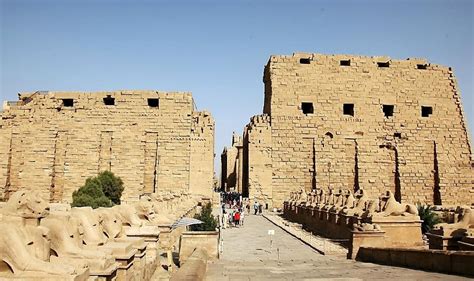 El Templo De Karnak Templo De Karnak Karnak Luxor Egipto