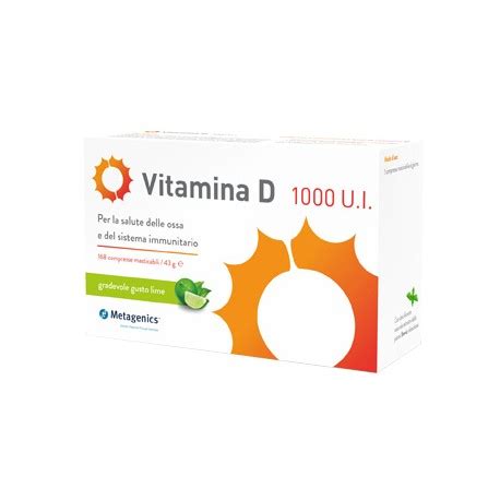 Metagenics Vitamina D Ui Integratore Difese Compresse