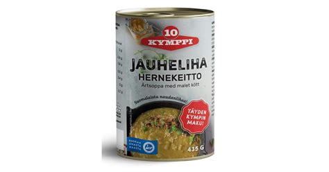 Kymppi Naudan jauheliha Hernekeitto 435 g täyssäilyke S kaupat ruoan