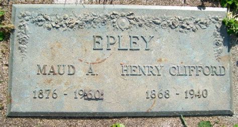 Henry Clifford Epley Homenaje De Find A Grave