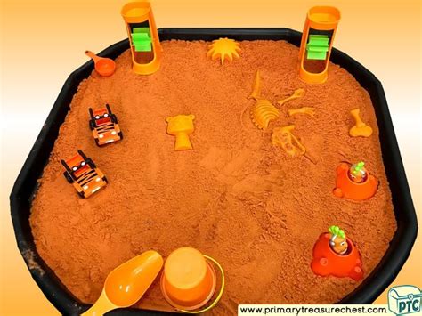 Sensory Play With Orange Sand Fun Ideas And Activities