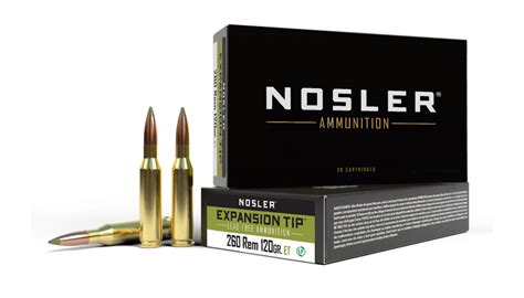 260 Remington 120gr Expansion Tip Ammunition