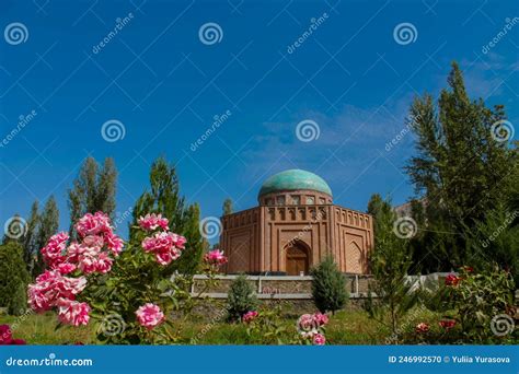 Tomb Of Rudaki Mausoleum Of Abu Abdollah Rudaki Tajikistan Stock