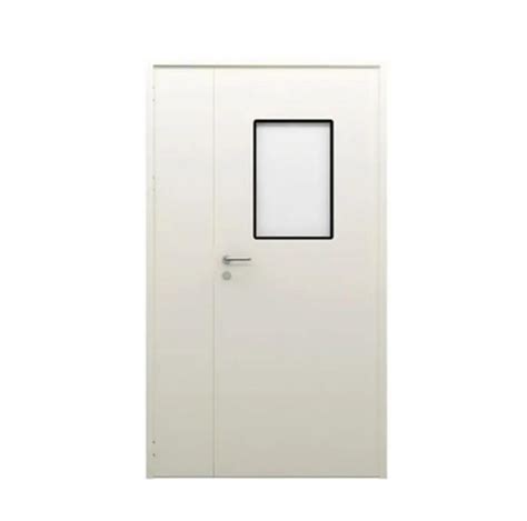 900 2100 Fireproof White Single Leaf Hospital Doors Cleanroom China Hospital Doors And