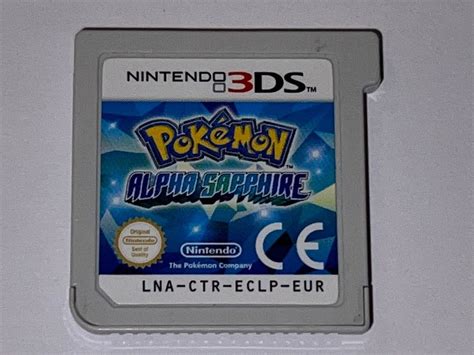 Nintendo 3DS Spiel Pokémon Alpha Saphir Kaufen auf Ricardo