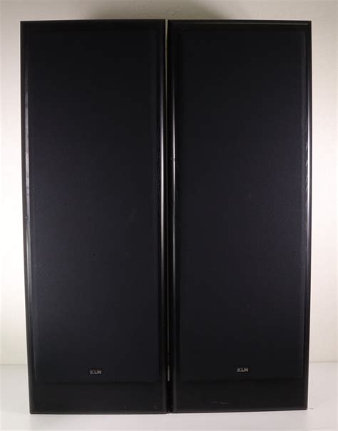 Klh Av 5001 Tower Speaker Pair System 4 Way