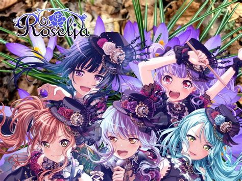 Roselia Bandori Wallpapers Wallpaper Cave