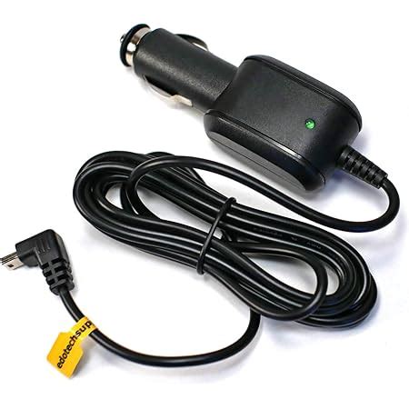 Amazon EDO Tech Mini USB Car Charger Power Cord For Garmin Nuvi