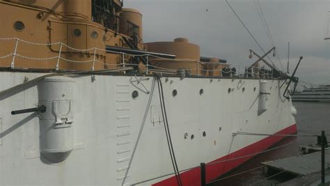 USS Olympia (C-6) in Philadelphia [OC] [3264x1840] : WarshipPorn