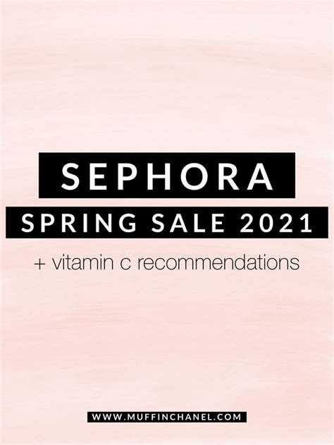 Sephora Spring Sale Muffinchanel Sephora The Ordinary