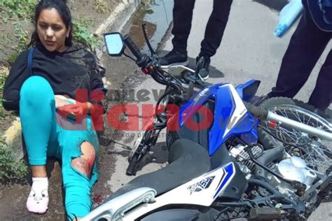 Dos Motociclistas Terminaron Lesionadas Tras Protagonizar Un Fuerte