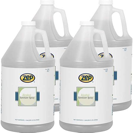 Amazon Zep Instant Hand Sanitizer Gel 70 Alcohol 1 Gallon Case