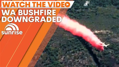 WA bushfire downgraded | 7NEWS