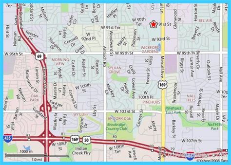 Map Of Overland Park Kansas