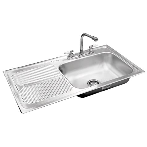 Fregadero Empotrar Mark 80 X 52 Cm 1 Tina 1 Escurridor Derecho EB