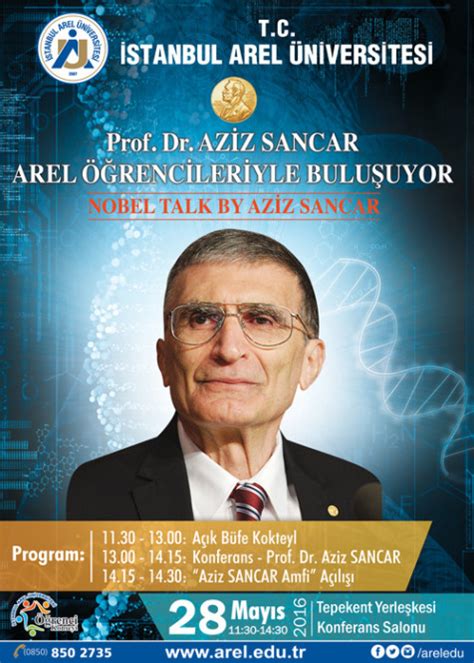 AZİZ SANCAR KONFERANSI Prof Dr Uğur Özgöker