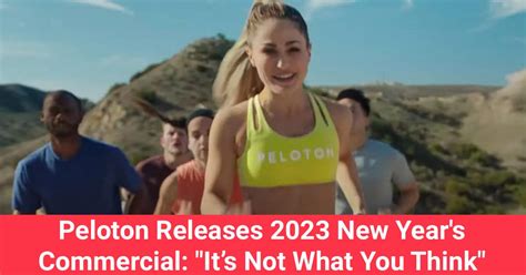 Peloton Releases 2023 New Year's Commercial: "It’s Not What You Think ...