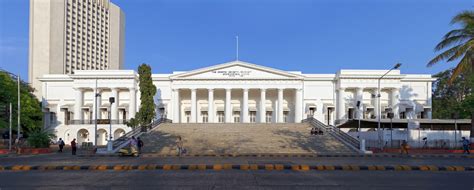 Asiatic Society of Mumbai Town Hall, east elevation | Mumbai, India ...