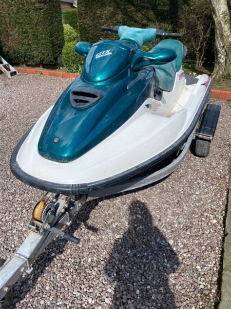 Seadoo Bombardier Gtx Jet Ski And Trailer Barnfind For Spares And