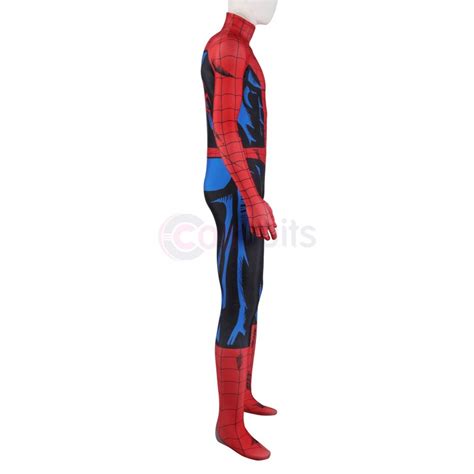 Spider man PS5 Vintage Comic Book Cosplay Costumes - CosSuits