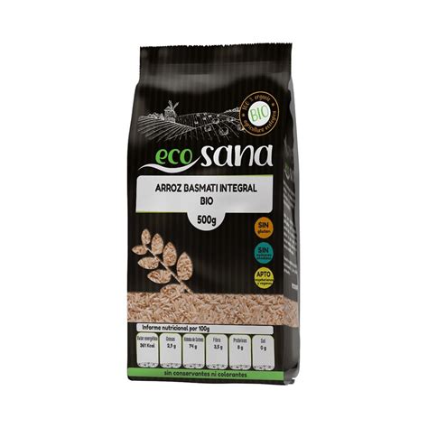 Ecosana Arroz Basmati Integral Bio G Lifenatura