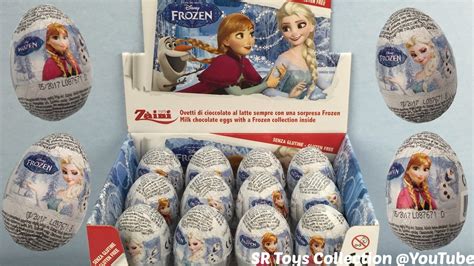 Disney Frozen Chocolate Surprise Eggs Huevos Sorpresa 에그몽 에그 킨더 서프라이즈