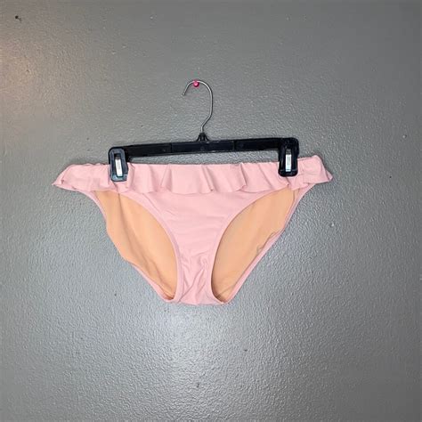 Jcrew Light Pink Bikini Bottom Size M Gem