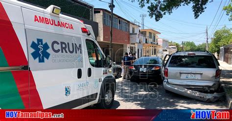 Hoy Tamaulipas Accidentes En Tamaulipas Choque En El Carrera De