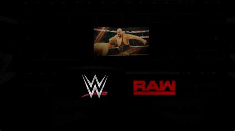 Wwe Raw 2016 Opening Pyro Concept Youtube