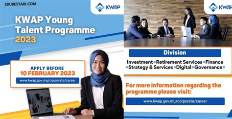 Kwap Young Talent Programme Tawaran Program Bina Kerjaya Terbuka Buat