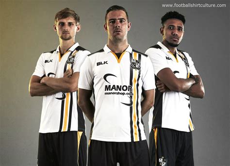 Port Vale 2018 19 Blk Home Kit 1819 Kits Football Shirt Blog