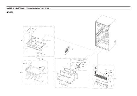 Samsung RF28R6201SR AA Upper Freezer Tray Assembly