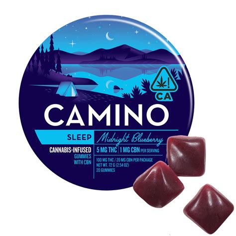 Midnight Blueberry Camino Gummies Airfield Supply C