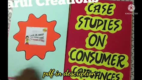 Project On Consumer Awareness Class 910 Youtube