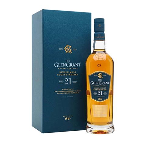 Rượu Glen Grant 21yo Nhập Khẩu Chính Hãng