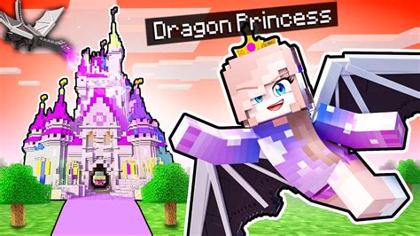 I Became A Dragon Princess In Minecraft Youtube