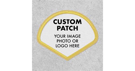 Custom Personalized Shoulder Patch Zazzle