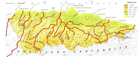 Maldición Determinar con precisión Grifo mapa fisico de asturias molino ...