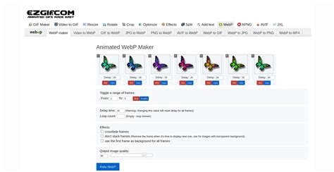 Animated Webp Maker