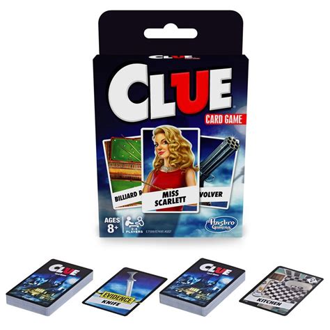 Clue Card Game - Entertainment Earth